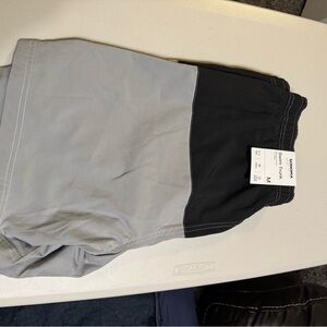 Sonoma Men's Athletic Shorts - Black and Light Gray